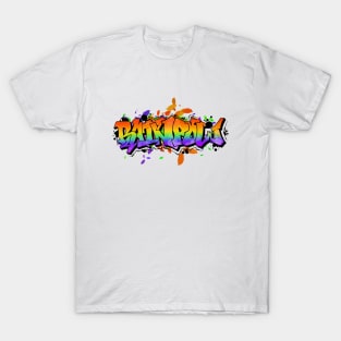 The Vibrant Beauty of Rainbow: Celebrating and Supporting the LGBT Community - Rainbow Graffiti T-Shirt